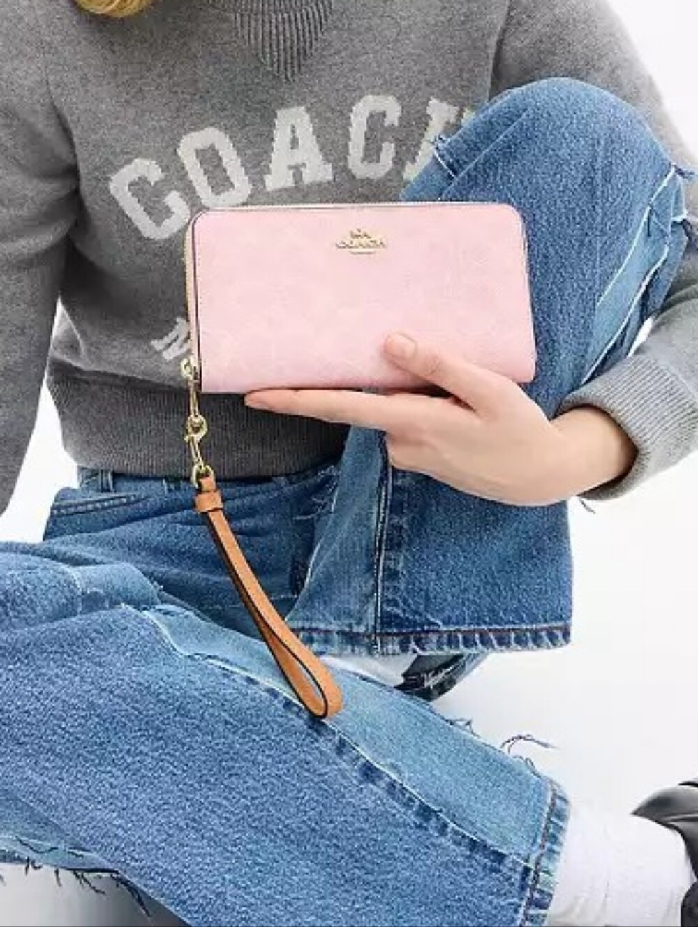 Coach Long Zip Wallet - Picture 6 of 6